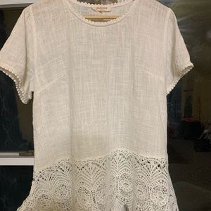 NWOT crotchet top